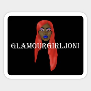 Glamourous One Sticker